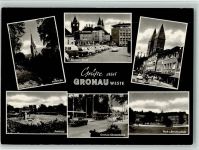 48599 W4432 Gronau (Westf.) - St. Antonius Kirche Park- u. Berufsschule Freibad