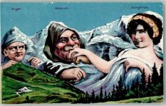 Verlag Guggenheim 7655 AK Berggesicht 1925