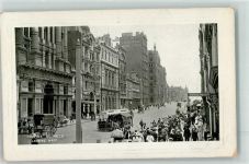 Melbourne - Collins Street Royal Hotel Straßenbahn