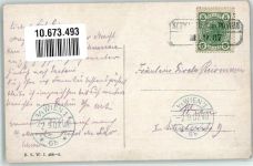Eisangeln sign. Franzenhofer Verlag Brüder Kohn B.K.W.I. 488-2 Angeln 1907 Künstlerkarte