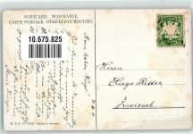 2 Bären auf einer Eisscholle Eisbär 1910 Künstlerkarte