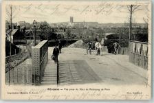 80200 Peronne - vue prise du Pont du Faubourg de Paris
