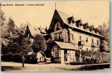 Hrensko Herrnskretschen Gebrauchsspuren Hotel Rainwiese