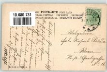 4559-4 Has evermenschlicht sitzt in einem Schuh Ostern BKW 1907 Gebrauchsspuren
