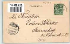 09599 O9200 Freiberg , Sachs 1901 - mit Dom St. Marien