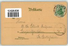 72805 W7414 Lichtenstein , Württ 1905 Lithographie / Mondschein Burg