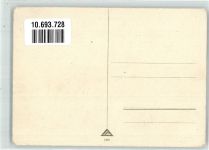 Zelt Mondschein Karikatur Pfadfinder Lithographie / Künstlerkarte