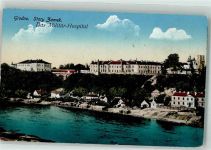 Hrodna Garten a. d. Memel 1916 - Krankenhaus Feldpost WK I Res.Inf. Regiment Nr. 265
