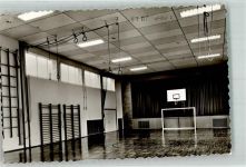 51643 W5270 Gummersbach Foto AK Sporthalle Fabrik Ernst Bohle Ort handschriftlich