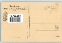 65375 W6227 Hallgarten , Rheingau Foto AK Aussichtstrum Jugendherberge Hallgarter Zange