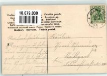 mit echt Stoff Applikation Trompeter v. Säckingen 1905