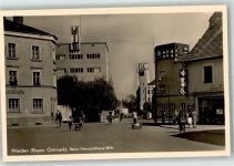 92637 W8480 Weiden , Oberpf Foto AK BeiVersandhaus witt Werbung Esso