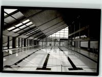 32457 W4952 Hausberge a d Porta FOTO KEINE AK Schwimmbad Ort handschriftlich