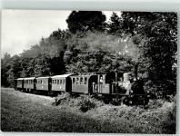 79400 W7842 Kandern Foto AK Eisenbahn Eurovapor Dampflokomotive