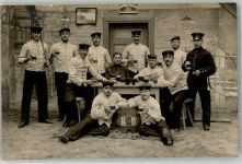 76437 W7550 Rastatt 1912 Foto AK Uniform Ort lt. Stempel