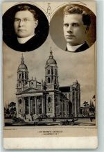 Columbus 1911 Foto AK St. Peter Kirche Mansfield
