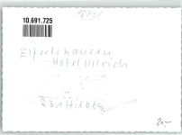 97725 W8731 Elfershausen , Unterfr FOTO KEINE AK Hotel Ullrich Ort handschriftlich