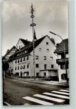 79822 W7820 Neustadt Titisee-Neustadt Gebrauchsspuren Gasthaus zum Pfauen Foto AK