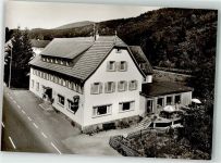 72270 W7292 Huzenbach Foto AK Pension zur Krone