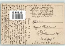 Mitau Jelgava 1918 - Bach Straße mit Palast Medem