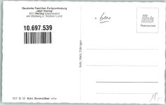 64395 W6101 Hering , Odenw Foto AK Pension Ferienidyll Burg