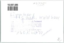 59510 W4775 Lippborg FOTO KEINE AK Gasthaus Waldhaus Ort handschriftlich