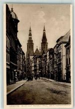 Liegnitz Legnica Gebrauchsspuren Blick auf Peter u. Paul