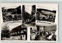 57319 W5920 Wingeshausen Foto AK Cafe Riedesel