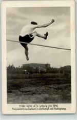Hilde Höhle ATv Leipzig Hochsprung Leichtathletik FOTO KEINE AK
