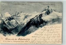 Schmittenhöhe Zell am See Schmittenhöhe K.k. Post und Telegrafen Amit 1968 m + Stempel Compton, E. H. 1905