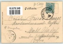 Schmittenhöhe Zell am See Schmittenhöhe K.k. Post und Telegrafen Amit 1968 m + Stempel Compton, E. H. 1905