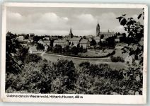 57580 W5241 Gebhardshain Foto AK mit Kirche St.Maria Magdalena und Ev. Kirche