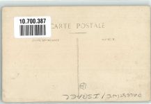 Foto AK Tracht Esel Uniform Ort handschriftlich