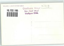82432 W8109 Wallgau FOTO KEINE AK Gasthaus Mayr