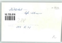 77830 W7582 Bühlertal FOTO KEINE AK Cafe Schnurr Ort handschriftlich