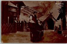 Wilhelm Tell 10. Bild V. Akt 2. Szene NPG Serie 1905 Theaterschauspieler Foto AK