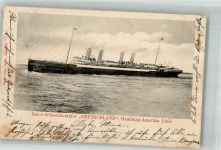 Hamburg-Amerika Linie 1925 abgewrackt Dampfer Deutschland 1901