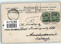 König Christian D.R.G.M. E.B. u. C.i.B. 9734 Adel Dänemark 1901 Prägedruck