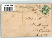 Frau P.F.B. Serie 6180 Tanz 1906 Prägedruck