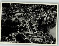 07580 O6516 Ronneburg , Thür - Fliegeraufnahme Ronneburg Stadtkern