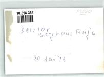 57319 W5920 Dotzlar FOTO KEINE AK Schwimmbad Pension Berghaus Anja Ort handschriftlich