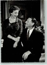 Königin Ingrid und König Frederik Adel Dänemark 1959 Foto AK