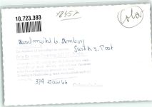 92224 W8450 Amberg , Oberpf - Gasthaus z. Post Haselmühle Ort handschriftlich