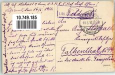 Warschau Warszawa 1916 Foto AK Straßenbahn Nowy-Zjazd Feldpost WK I 5.Reserve-Div.