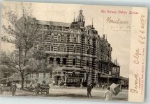 Durban 1905 - Bahnhof Straßenbahn