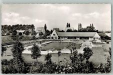 59269 W4720 Neubeckum Foto AK Schwimmbad