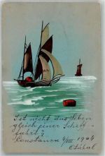 Segelboot Handgemacht 1904