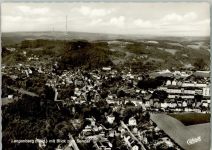 42549 W5620 Langenberg , Rheinl - Luftaufnahme mit Blick zum Sender