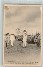 Brazzaville 1940 Gebrauchsspuren Uniform General de Gaulle