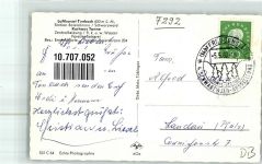 72270 W7292 Tonbach 1960 Foto AK Hotel Tanne